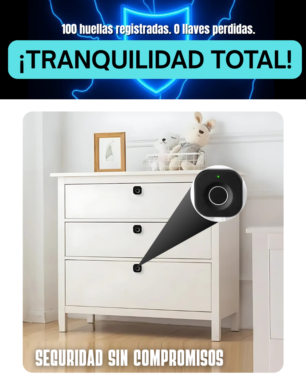 SecureTouch Pro - Cerradura Biométrica Inteligente