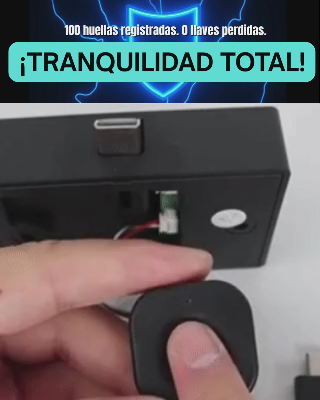 SecureTouch Pro - Cerradura Biométrica Inteligente