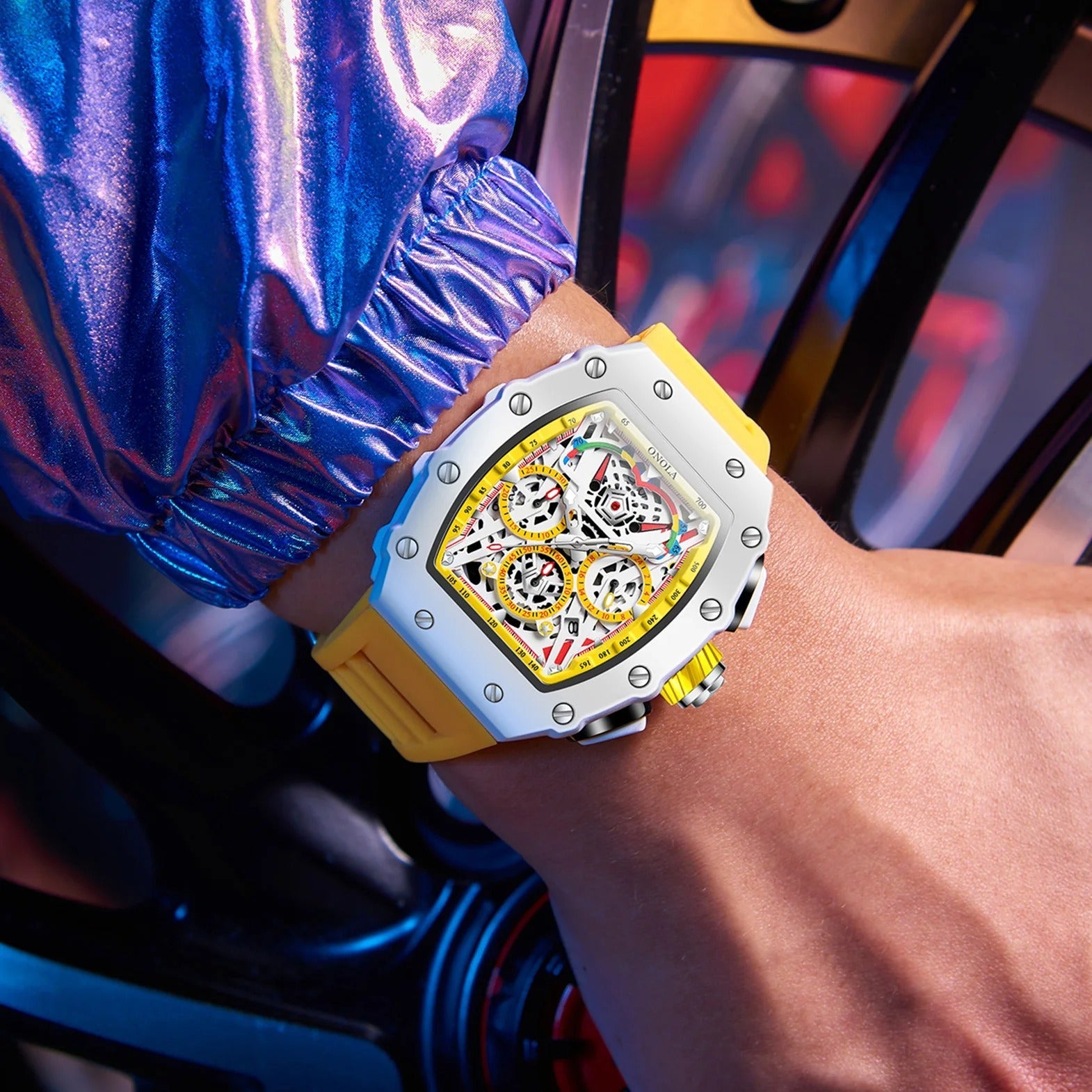 Reloj Onola Ultimate — Diseño Premium Esqueletizado